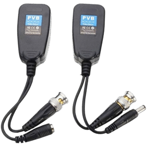 CCTV Video Balun with DC Power and UTP HD-CVI/ADTVI/AHD/CVBS :