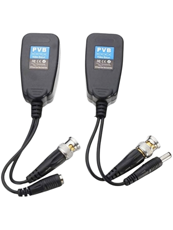 CCTV Video Balun with DC Power and UTP HD-CVI/ADTVI/AHD/CVBS :
