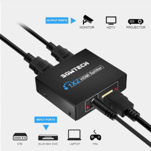 HDMI Splitter 1 in 2 Out