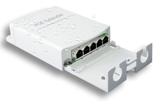 POE EXTENDER 1 IN 4 OUT