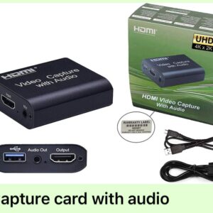 HDMI CAPTURE CARD WITH AUDIO