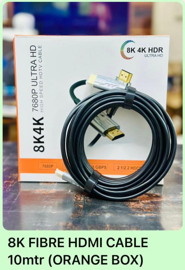 8K FIBER HDMI CABLE 10MTR - Image 2