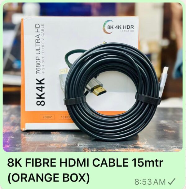 8K FIBER HDMI CABLE 10MTR 8K FIBER HDMI CABLE 15MTR - Image 2