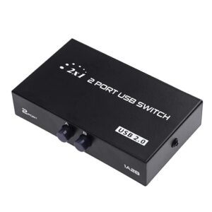 Printer Sharing USB Switch 2 Ports USB