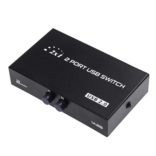 Printer Sharing USB Switch 2 Ports USB