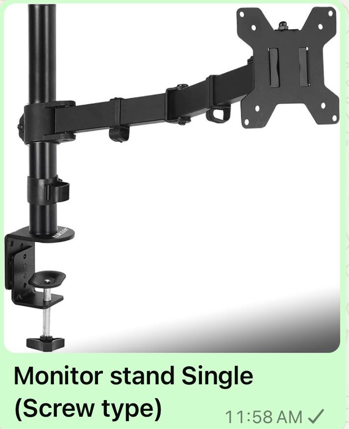 MONITOR STAND SINGLE ( SCREW TYPE)