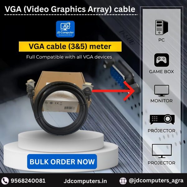 Vga Cable Amazone 3-mtr