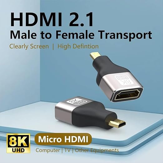 8k Micro HDMI to HDMI Adapter