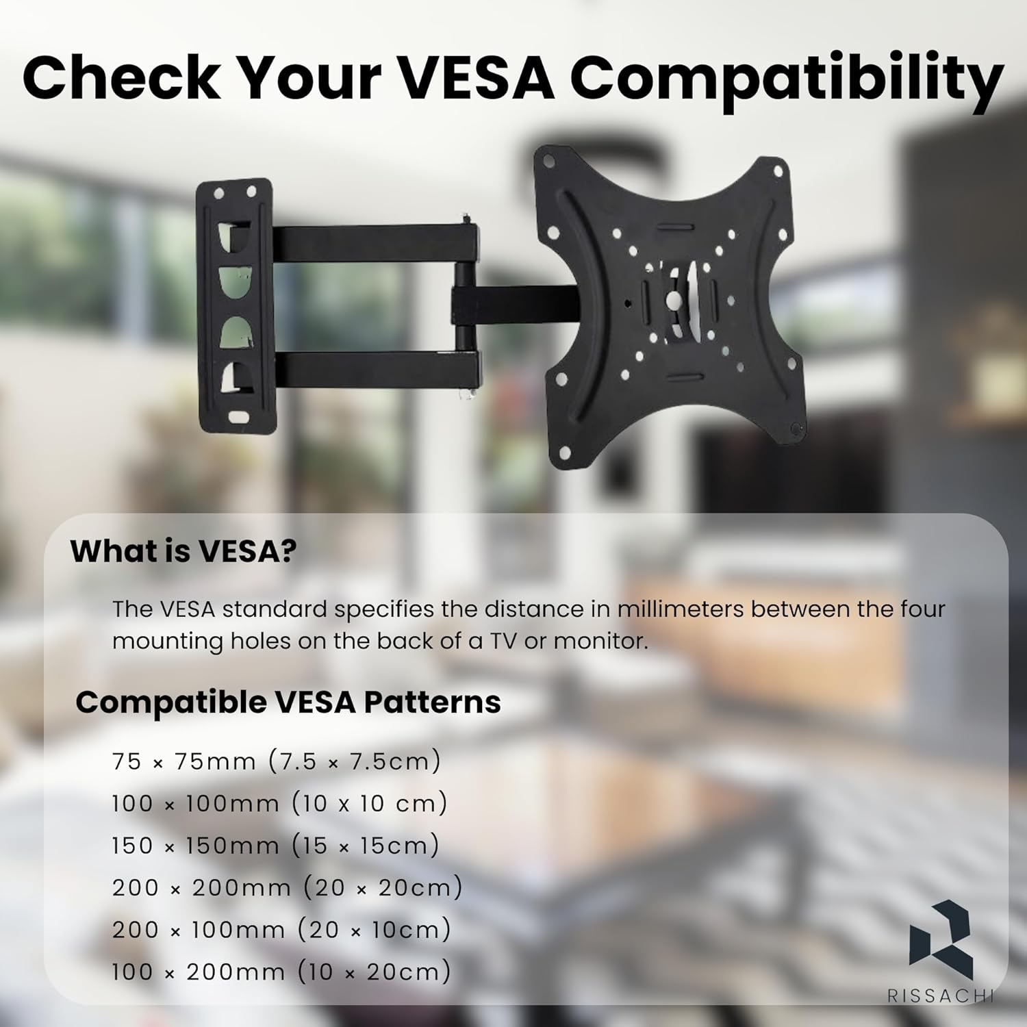 Wall Mount 14-42" Stand for LED, LCD, Monitor | - Image 7