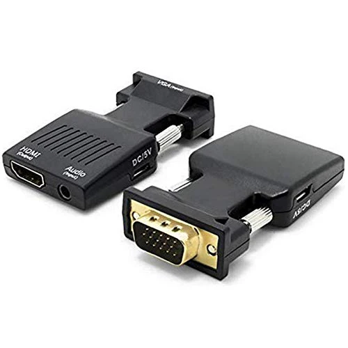 LAPCARE VGA to HDMI Converter with Audio