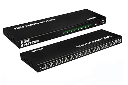 SPLITTER 16 PORT HDMI WITH ADAPTER