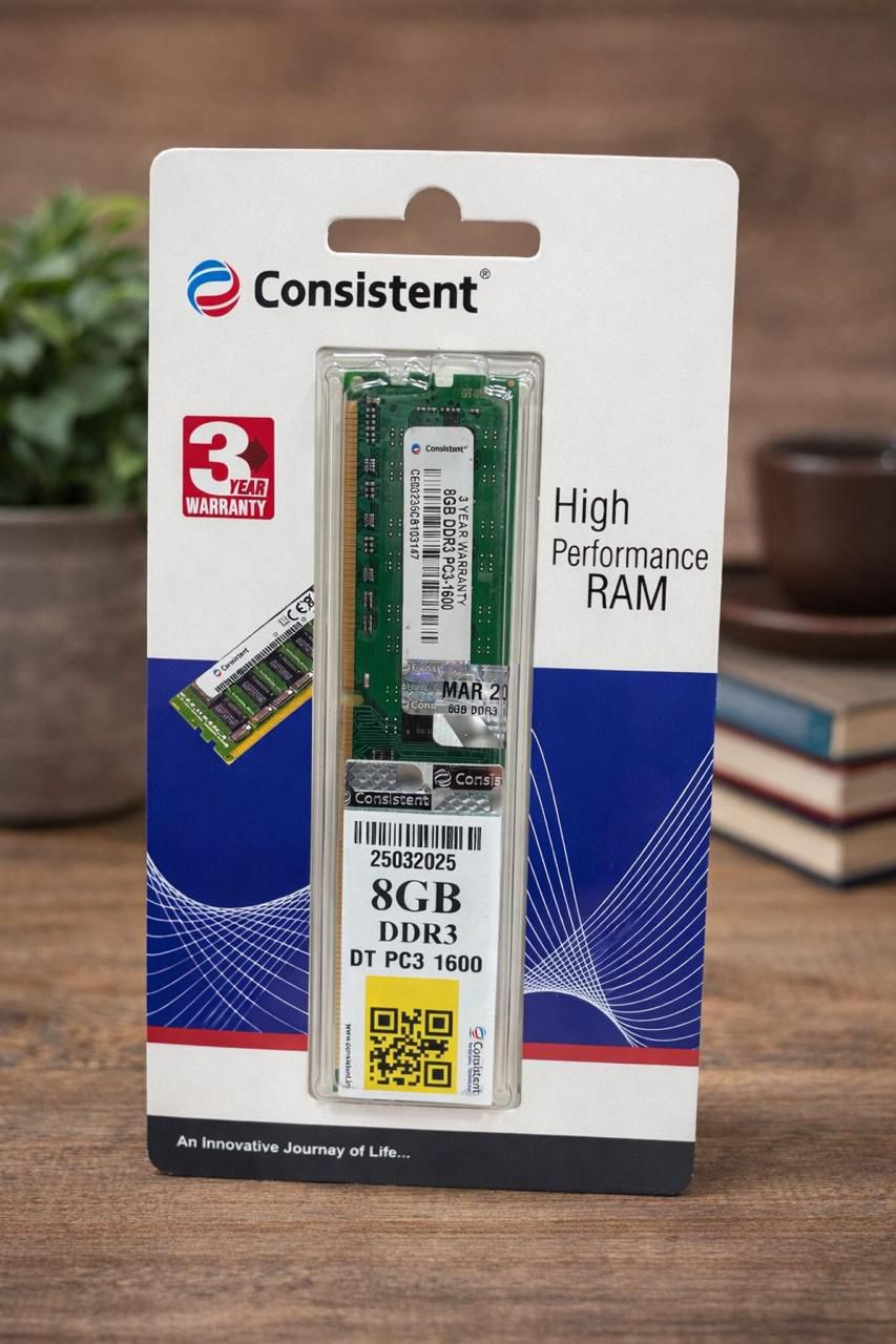 CONSISTENT 8 GB DDR3