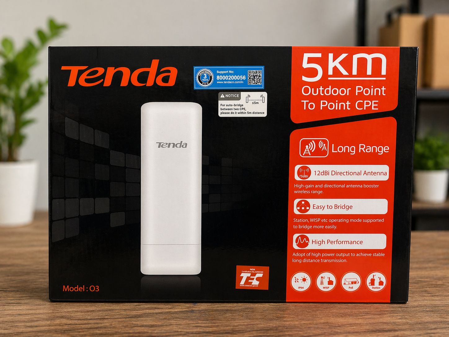 TENDA P2P DEVICE 5KM