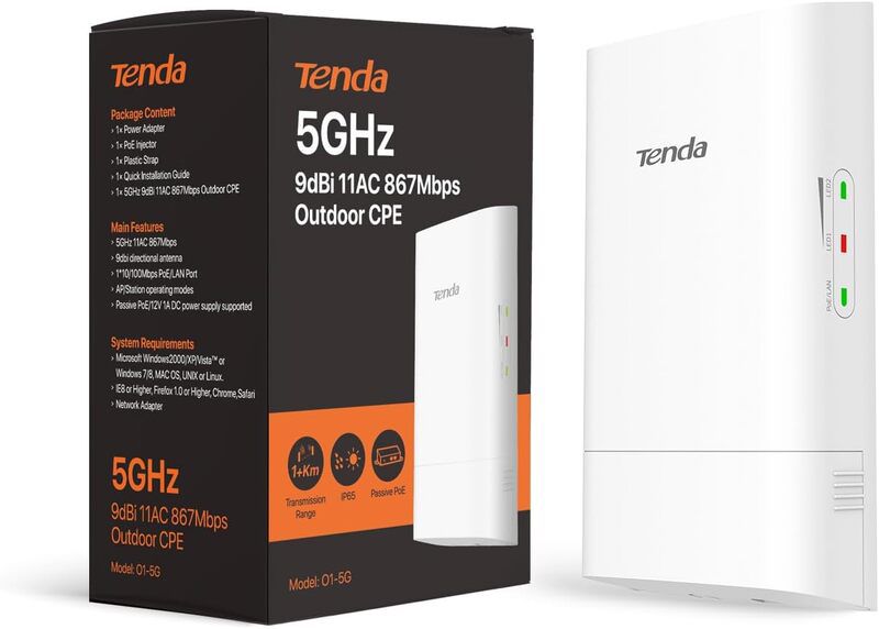 TENDA P2P DEVICE 5GHZ