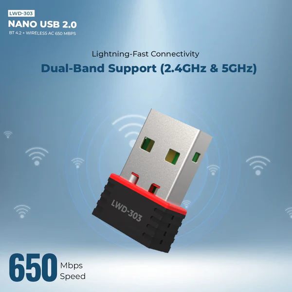 USB NANO WIFI + BT ADAPTER