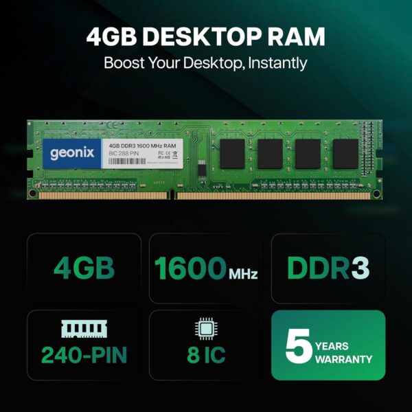 GEONIX 4GB RAM DDR3