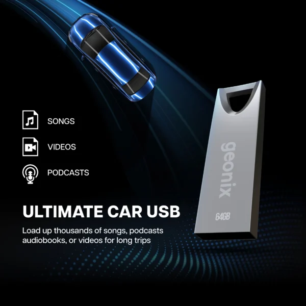 GEONIX 64GB USB 2.0 PENDRIVE