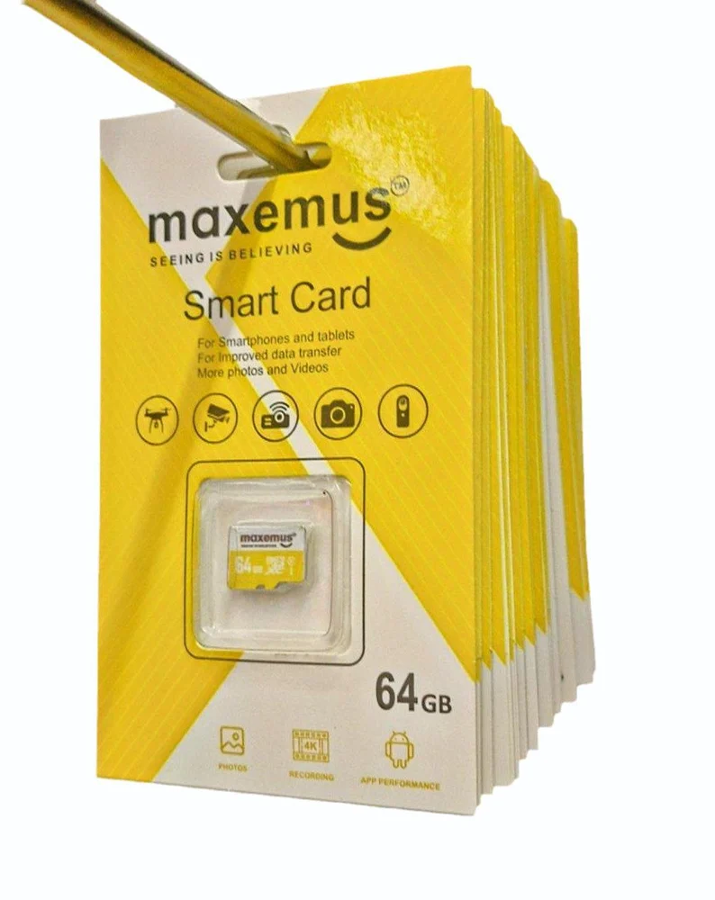 MAXEMUS 64 GB SD CARD