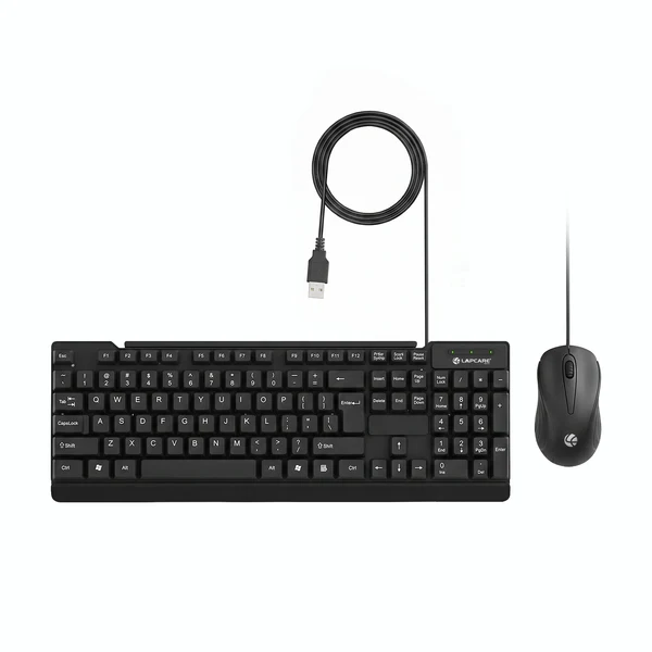 LAPCARE E9 WIRED KEYBOARD & MOUSE COMBO